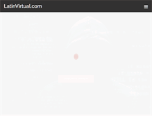 Tablet Screenshot of latinvirtual.com